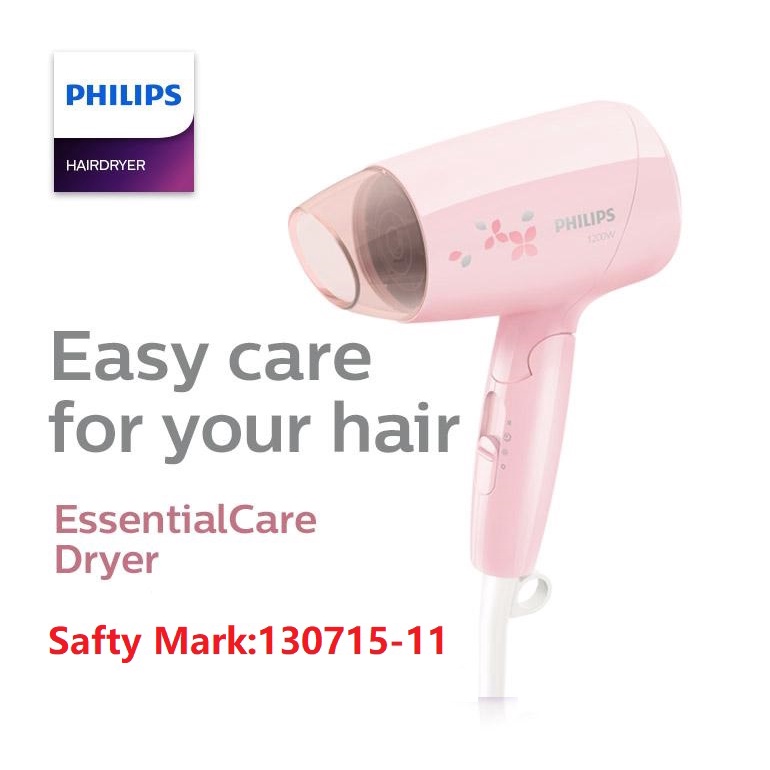 Product image Philips Foldable Travel Hairdryer Essential Care 1200W BHC010 03