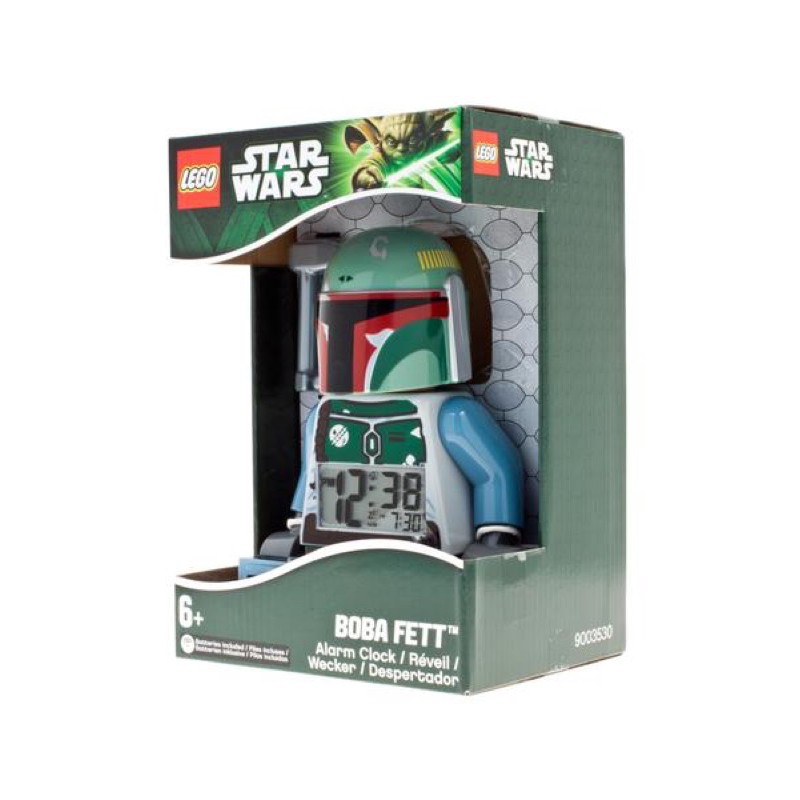 Lego boba fett alarm clock sale