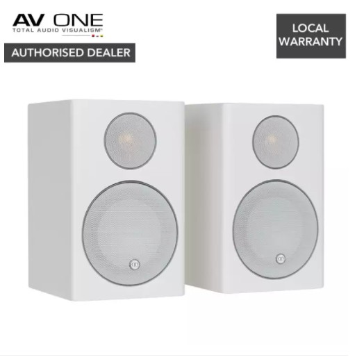 Monitor Audio Radius 90 Bookshelf Speakers AV One Authorized Dealer
