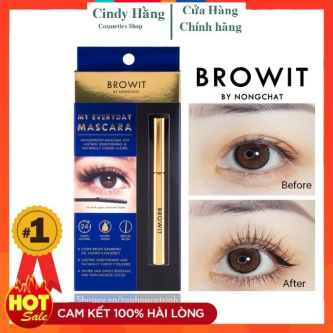 Mascara Browit Nongchat Thai Dedicated Long Lashes (Genuine) Shopee