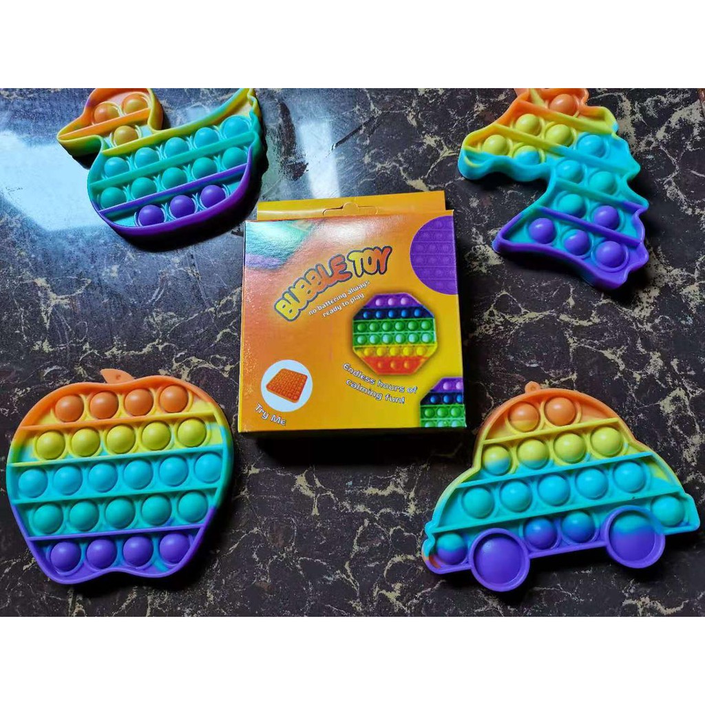 NEWEST CHILDREN'S TOYS POP UP FIDGET TOYS RAINBOW CUTE CHILDREN'S TOYS ...