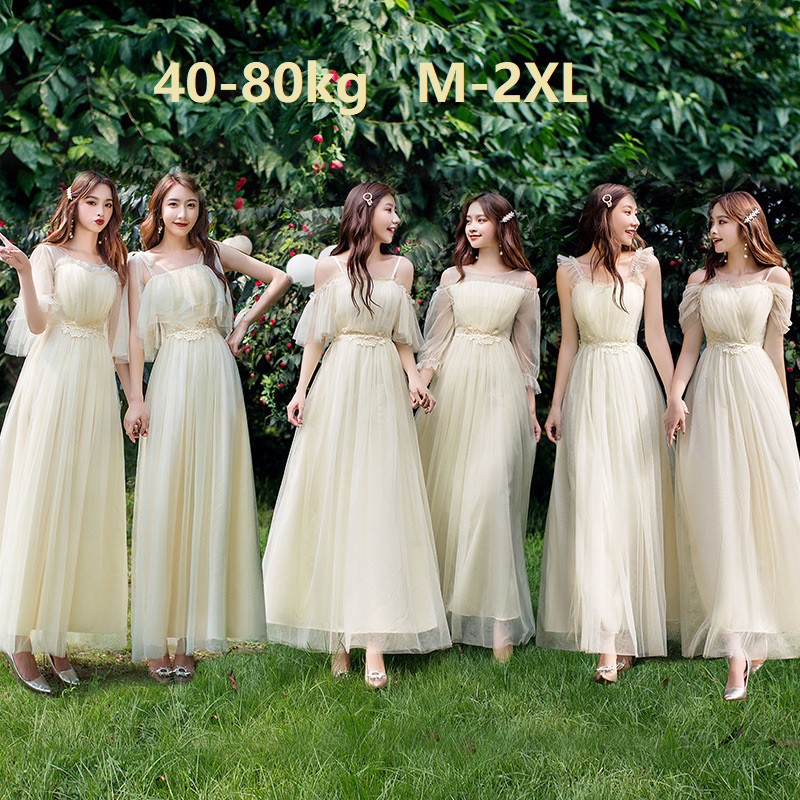 Champagne colored sale formal dresses