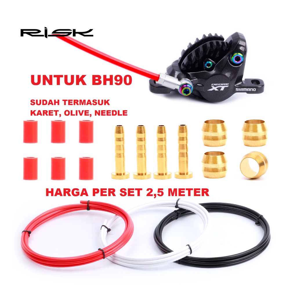 Cable BH90 BRAKE HOUSING RISK HYDRAULIC BRAKE CABLE HOSE HYDRAULIC slx ...