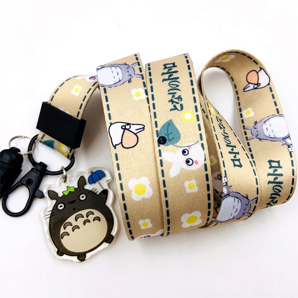 Dragonne Porte-clés Mignonne Anime Girl Pour Téléphone Ou Badge, Cordon Polyester