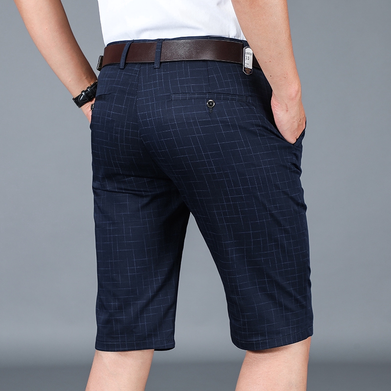 Mens blue deals khaki shorts