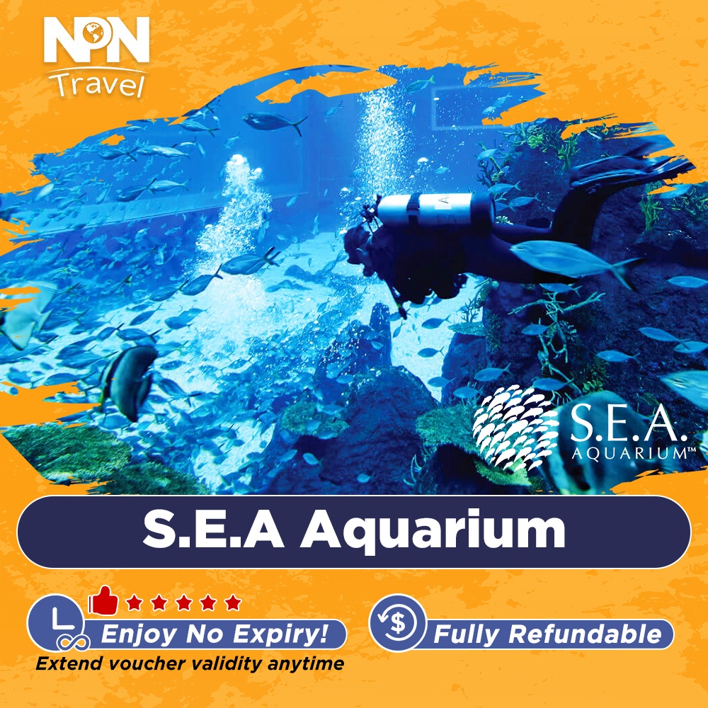 S.E.A SEA Aquarium (Direct Entry) Open Date ETickets (Instant Delivery