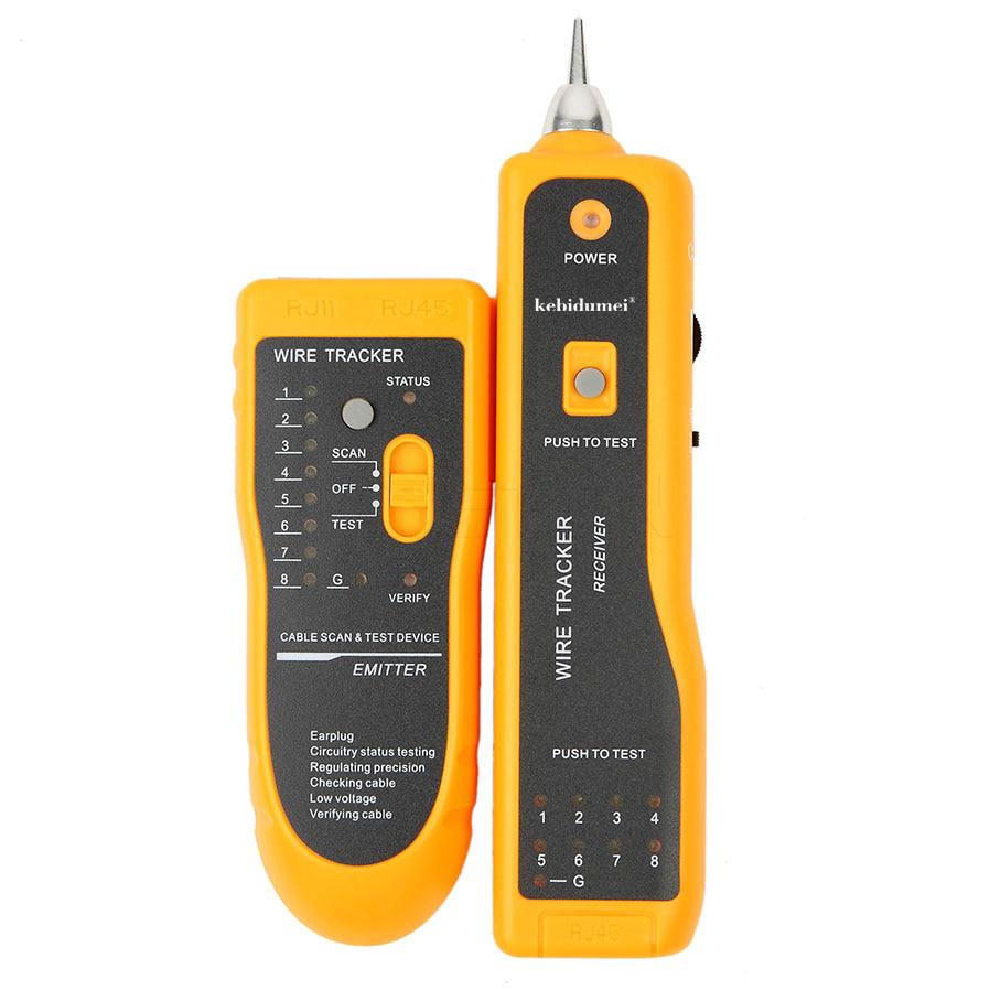 Network Cable Tester Telephone Line Finder Wire Tracker RJ11 RJ45 Cable ...