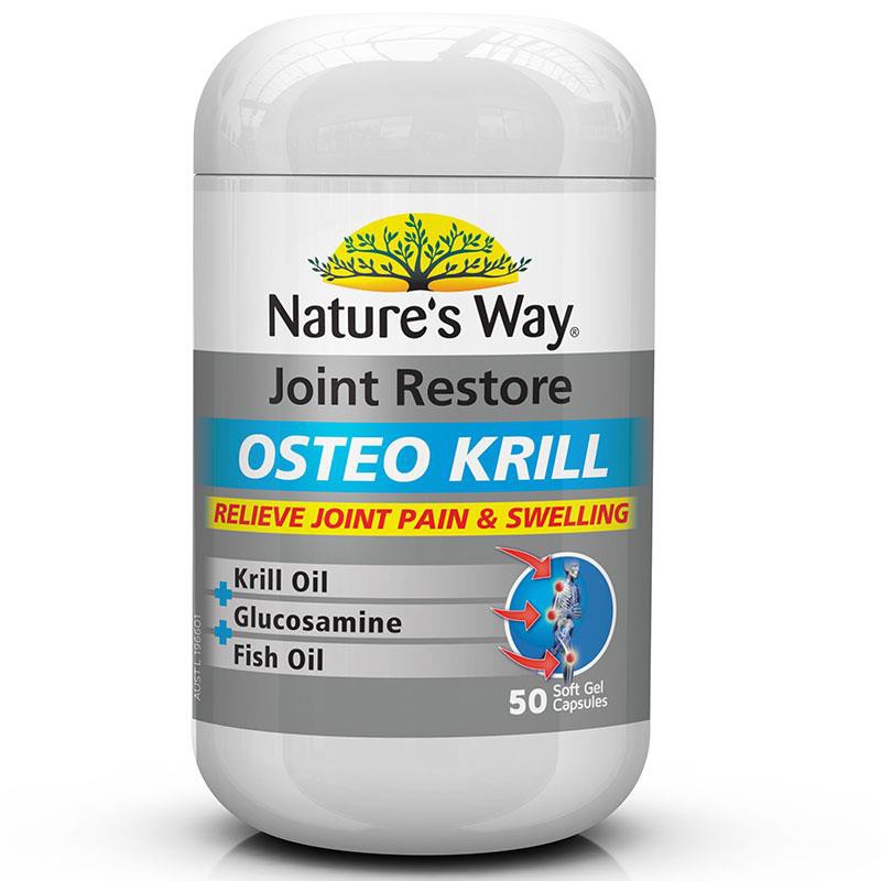 Nature's Way Joint Restore Osteo Krill 50 Capsules Oct 2025 Combine