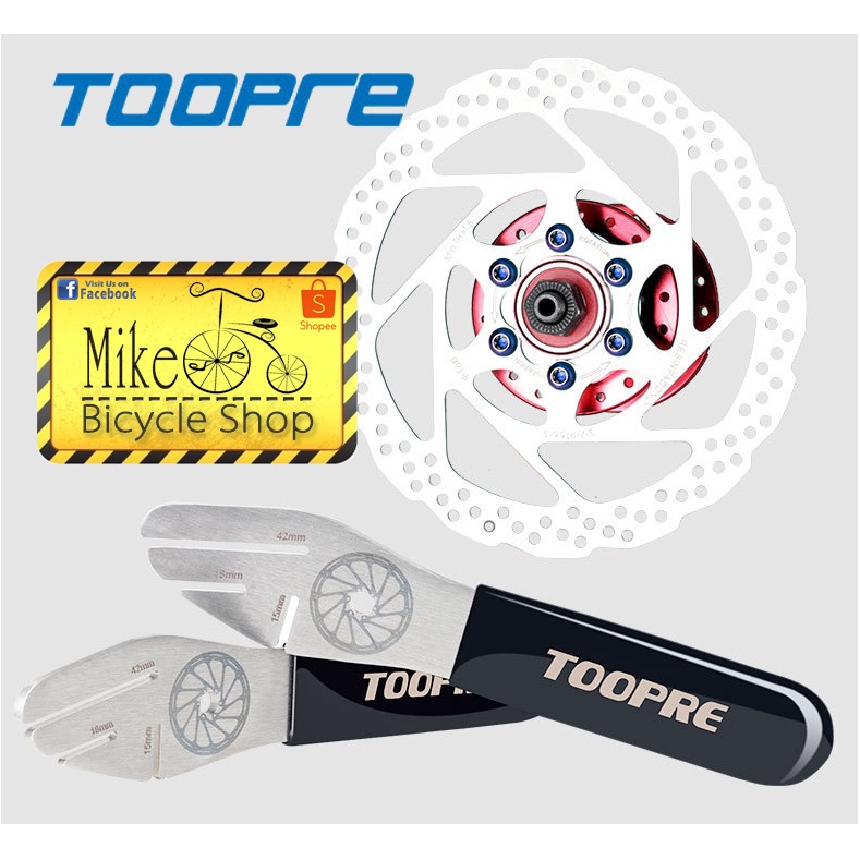 Wrench Disc Brake Rotor Truing Tool TOOPRE Bicycle Disc Rotor