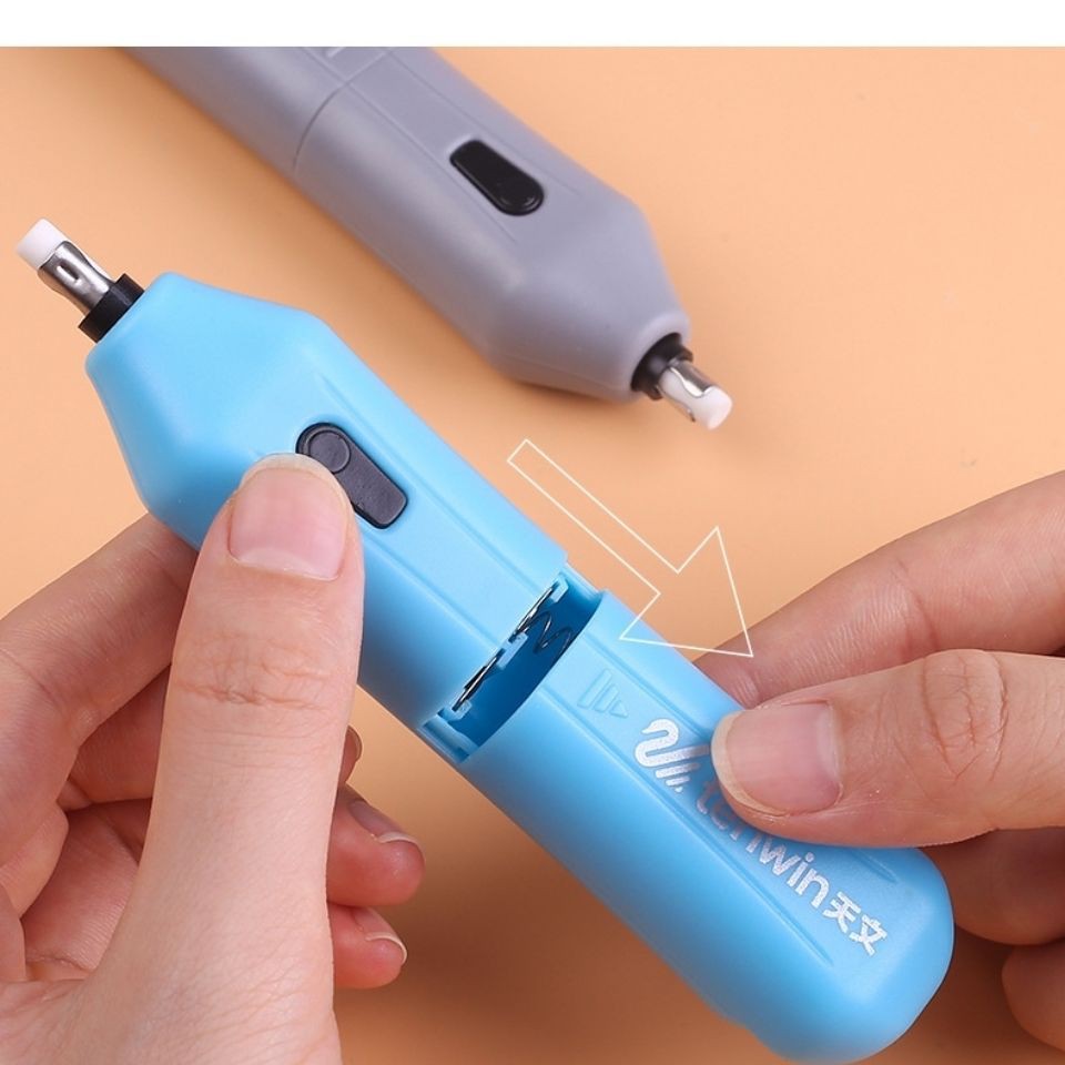 Electric eraserAstronomical Electric Eraser, a clean highgloss eraser