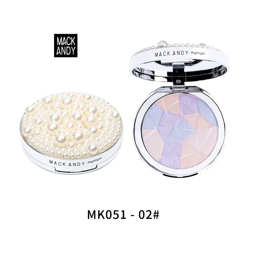 Mack Andy Highlighter, Luxurious Pearl Shell, Creates a Brilliant ...