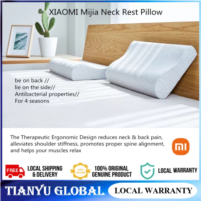 Xiaomi Mijia Neck Memory Foam Pillow Neck Protection Pillow 4 Seasons