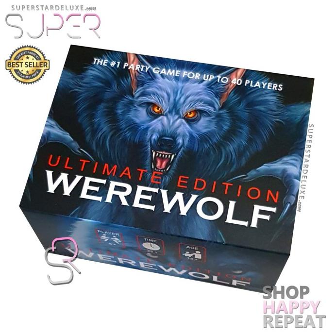 Werewolf Ultimate Edition Card Game (Premium Pack Full Color) | Shopee ...