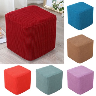 Elasticated square 2025 stool covers