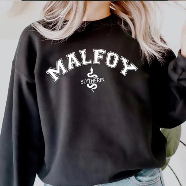 Draco MALFOY SLYTHERIN SWEATER Crack | Shopee Singapore