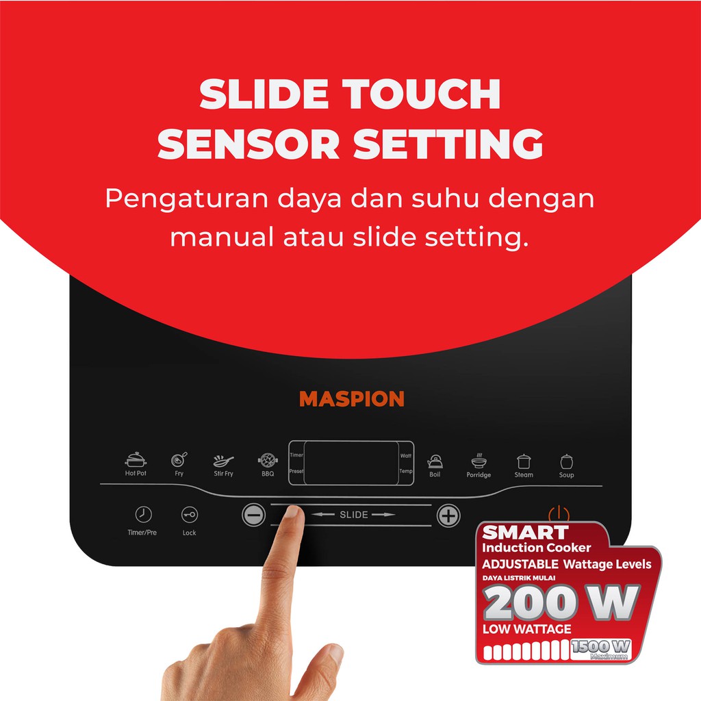 Maspion Kompor Induksi 1 Tungku MIC-02 - Gambar 4