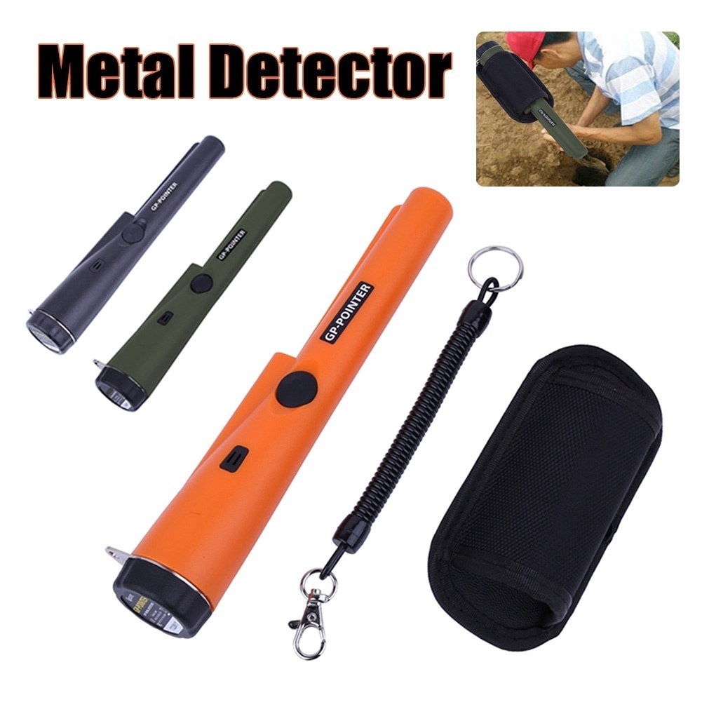 Metal Detector Waterproof Handheld Detector Automatic Pinpointing Gold Silver Detection Shopee
