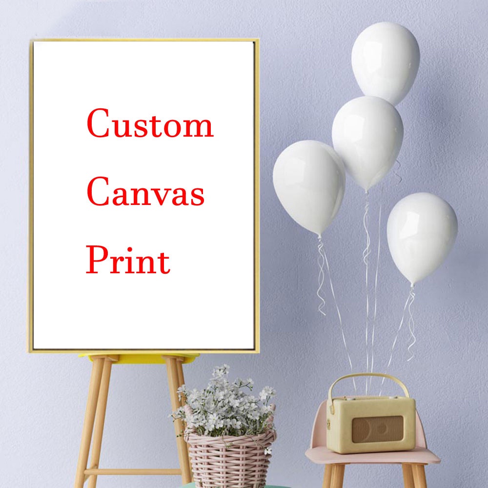 Custom Prints Photo Prints on Silk Canvas Posters Custom Home Decor