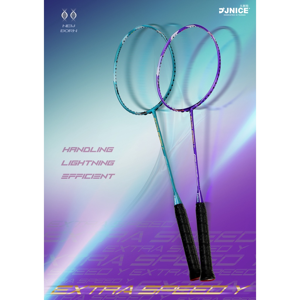 JNICE Extra Speed Y Badminton Racket | Shopee Singapore
