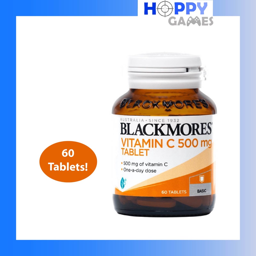 Blackmores Vitamin C 500MG Blackmore Vitamins (60s) Shopee Singapore