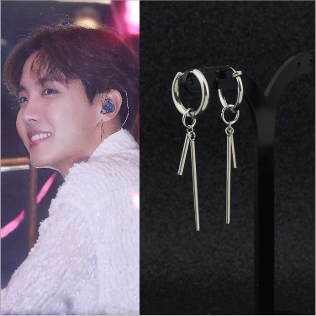 Bts earrings deals shopee