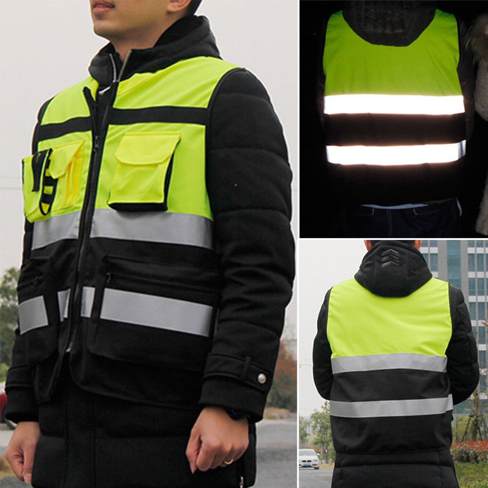 Reflective clearance vest jacket