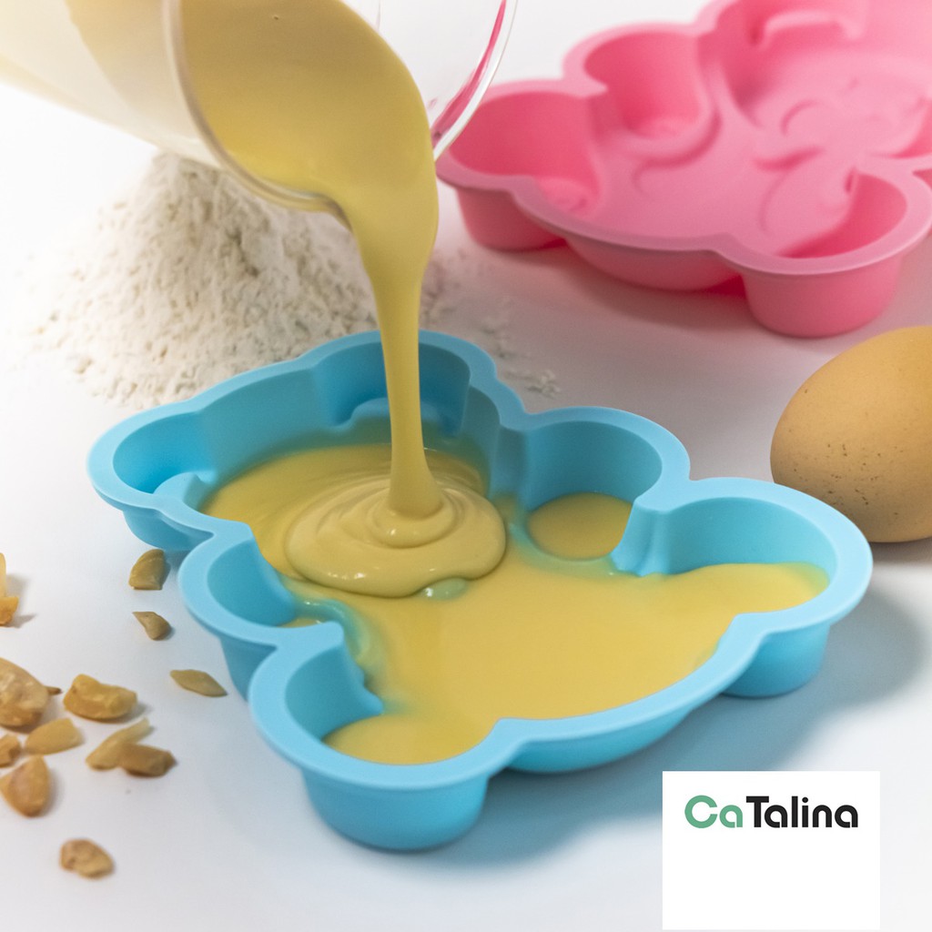 Cetakan Puding Coklat Kue Silikon Tahan Panas - Gambar 2