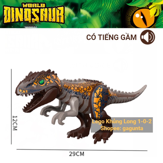 Lego Dinosaur Indominus Rex 2021 With Garlic Black Version Jurassic World Lele Shopee Singapore 9277