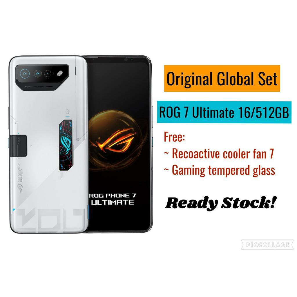 ASUS ROG Phone 7 Ultimate (16 GB RAM, 512 GB ROM, Storm White : :  Electronics