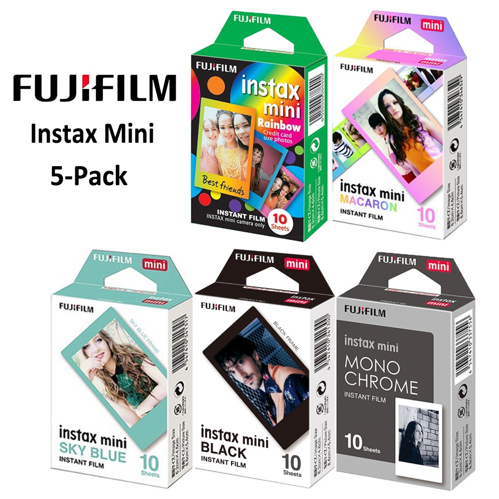 10 Sheets Fujifilm Instax Mini Film Pack - For Fuji Mini 7s 8 9 11