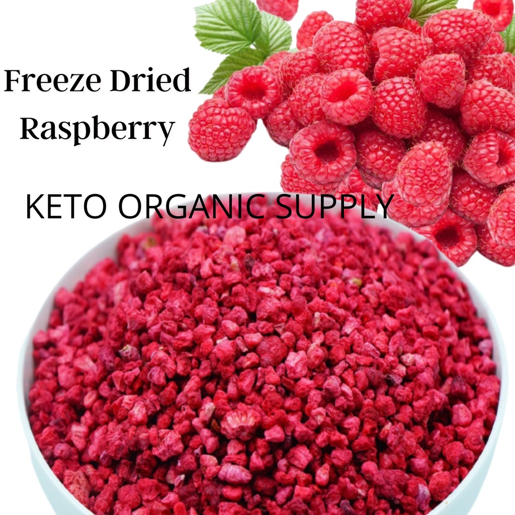 Freeze Dried Raspberry 250g 脆脆 冻干树莓丁 覆盆子粒 Strawberry Bakery Decoration ...