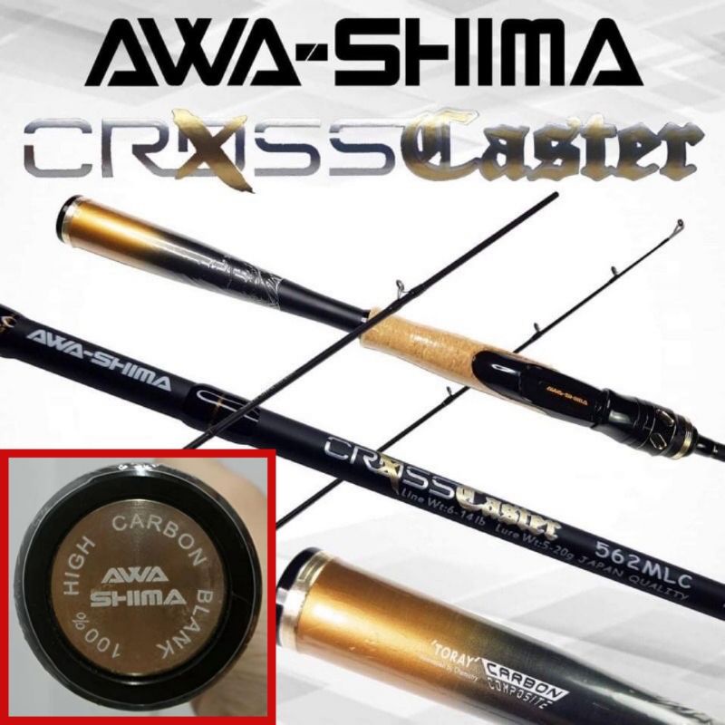 AWASHIMA CROSSCASTER (TORAY CARBON FISHING ROD) | Shopee Singapore
