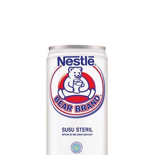 Bear Brand Susu Kaleng Susu Beruang Susu Steril 189ml - Gambar 3