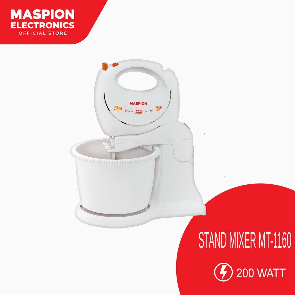 Maspion Stand Mixer Kapasitas 1 Liter MT-1160 - Gambar 2