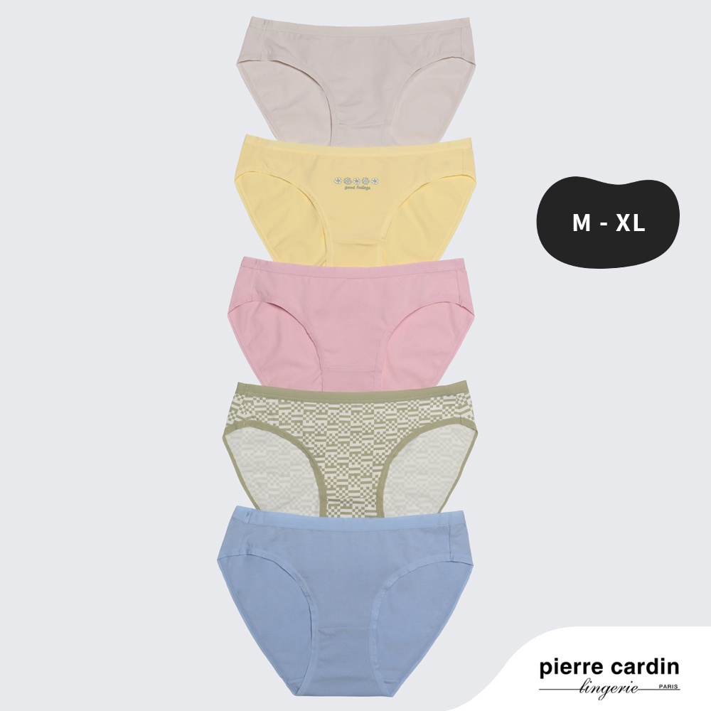 5PC Pack Reinvigorate Neutrals High-Waist Panty - Pierre Cardin Lingerie