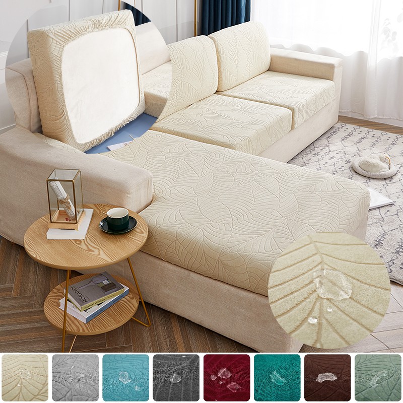 Oyzoce 10 Sizes Jacquard Waterproof Sofa Seat Cover Patchwork Sofa