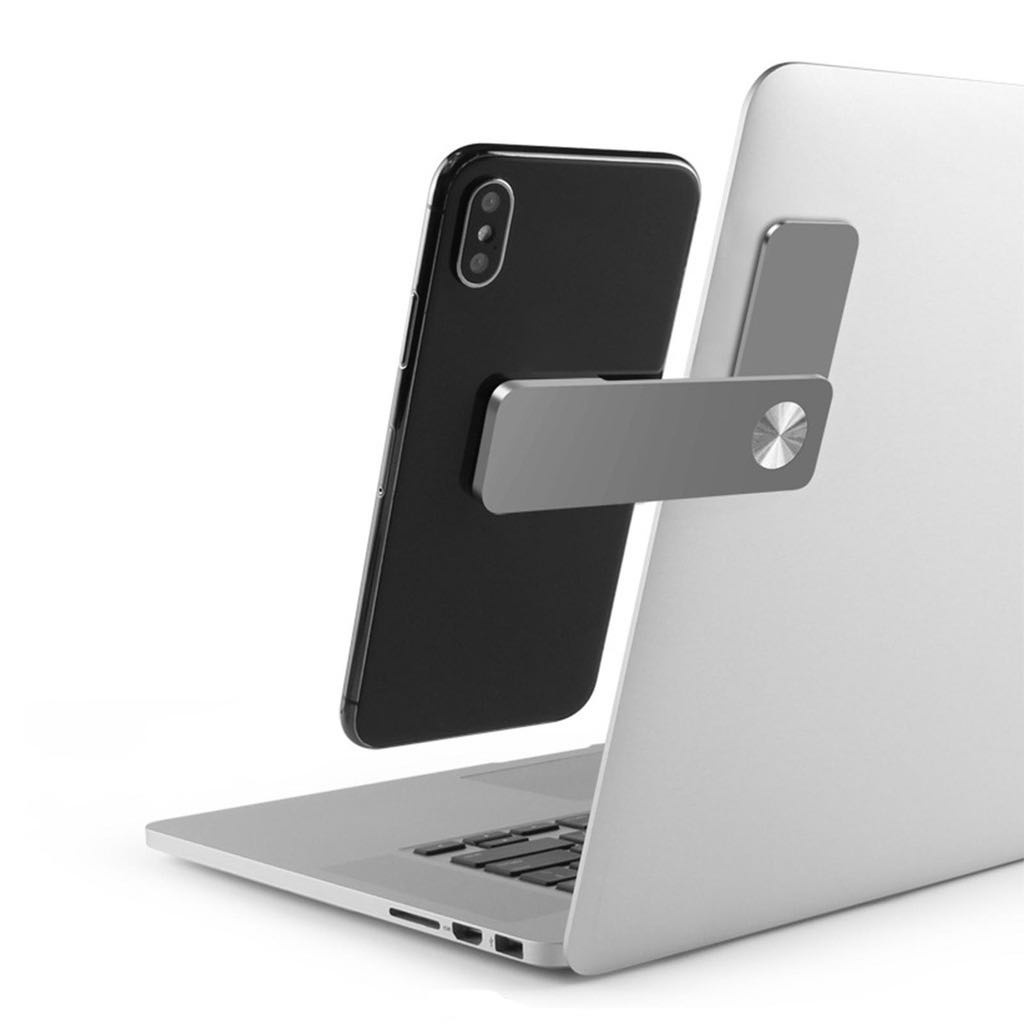 Magnetic Handphone Mount on Laptop Universal Portable Aluminum Alloy ...