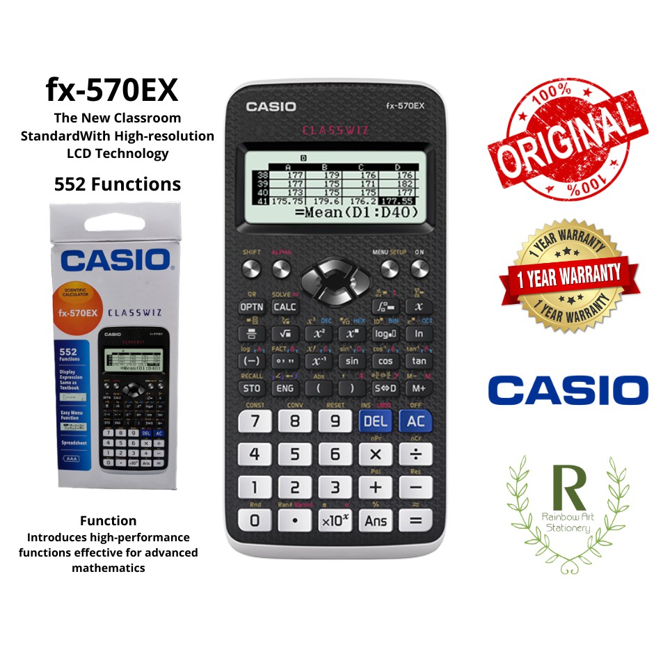 casio fx 570arx calculator