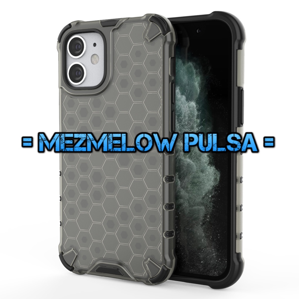 Case Sarang Lebah Casing Caseng Honeycomb Case Armor Case IPHONE 12 / IPHONE 12 PRO - Gambar 3