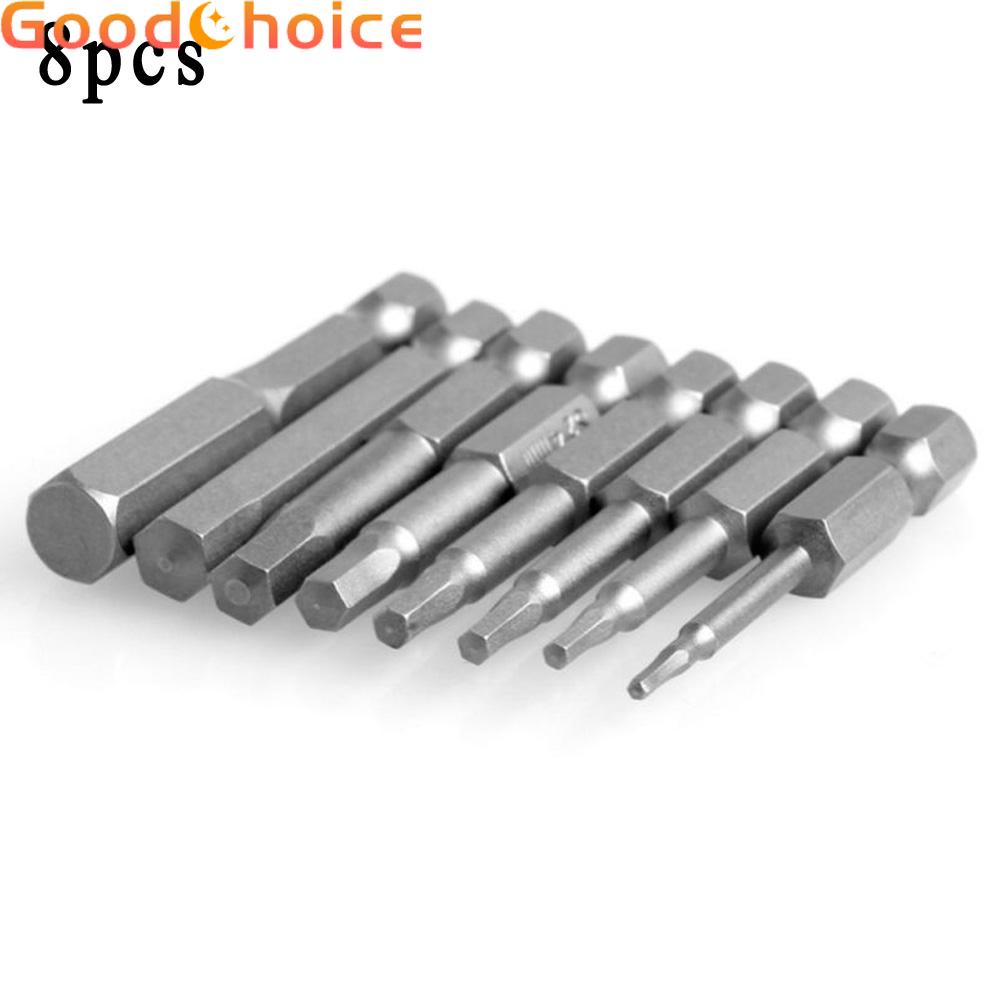 Good Set Of Hex Key Allen Drill Bits Magnetic Handle For Electric Screwdriver Short Ready Stock Shopee Singapore