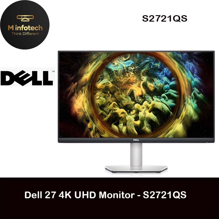 Dell 27 Inch 4K UHD Computer Monitor - S2721QS