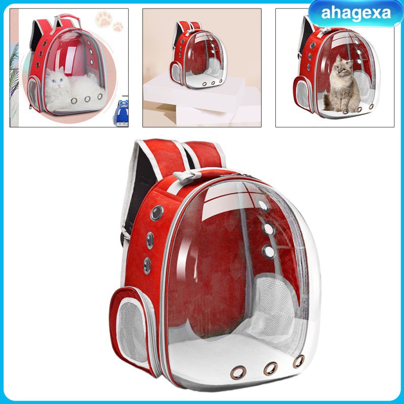 Premium Cat Backpack Carrier, Large Bubble Carry Bag, Portable ...