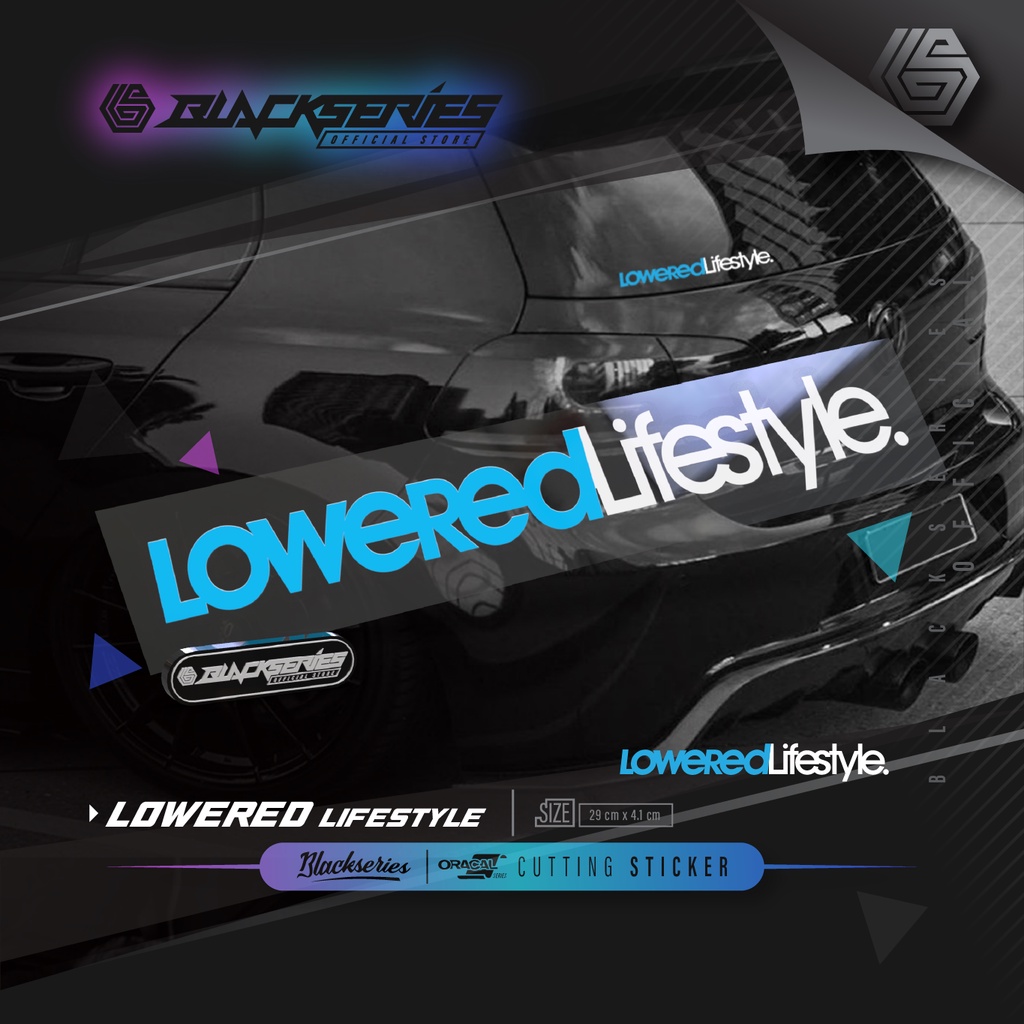 Lowered Lifestyle Sticker Cutting | Lowered Lifestyle Stickers ...