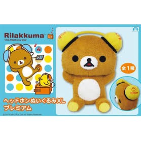 Rilakkuma Headphone Plush offers XL