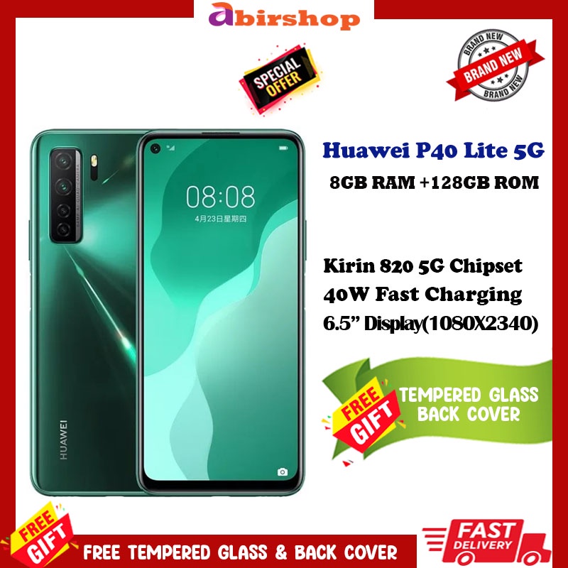 Huawei P40 Lite 5G 8GB/128GB 6 Months Local Seller Warranty | Shopee ...