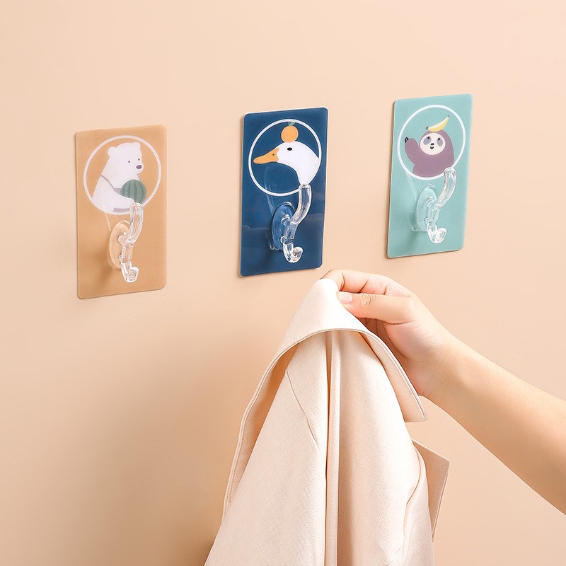 Wall Hooks for Hanging Utility Hooks,Kawaii Color Sheep,Bathroom Hooks  Kitchen Hooks Adhesive Hooks : : Home