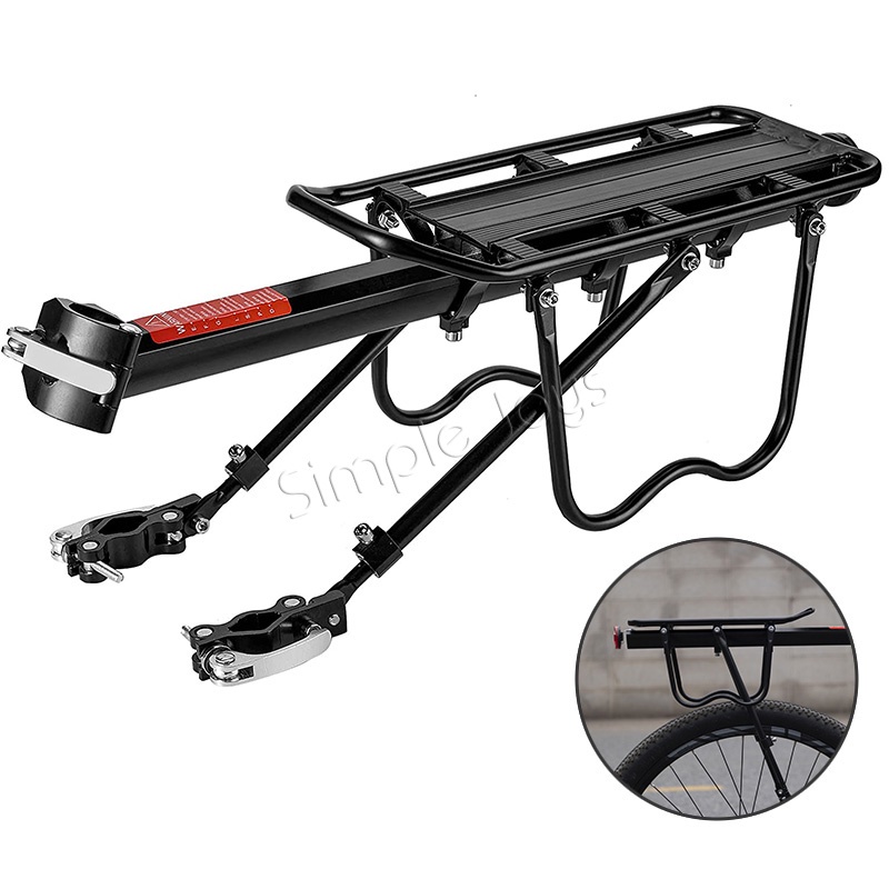 Universal Bicycle Rear Rack Bike Cargo Seat With QuickRelease Design