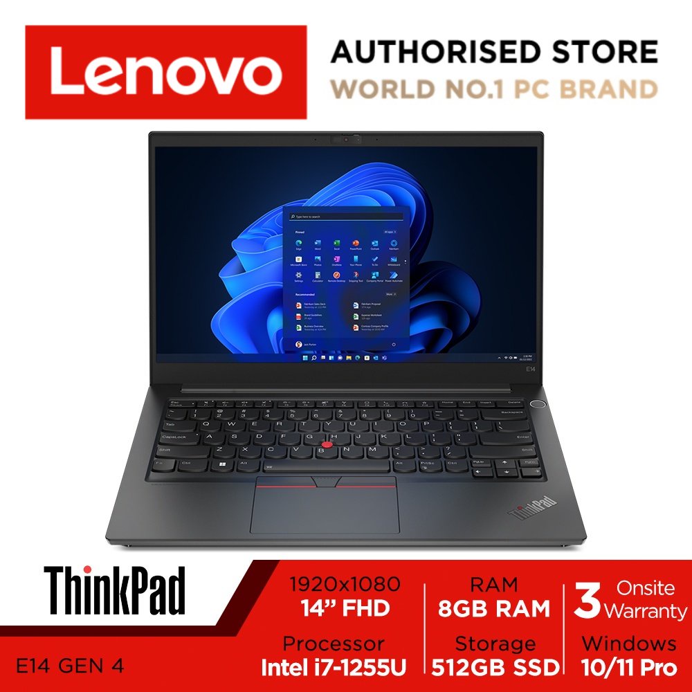 Laptop ThinkPad E14 4ta Gen (14”, Intel)