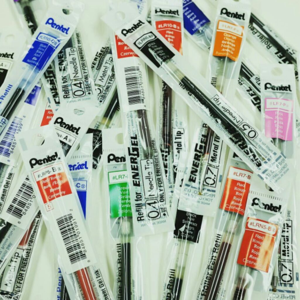 Pentel Energel Refills 0.5/0.7 Shopee Singapore