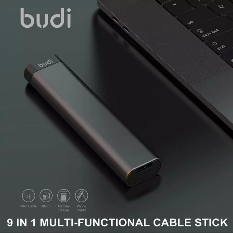 Budi 9 in 1 Multi-Functional Cable Stick | Shopee Singapore